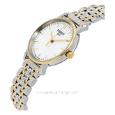 TISSOT T109.410.22.031.00 Silver Gold Dial White Stainless Steel